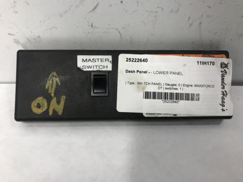 International DURASTAR (4300) Dash Panel: Switch Panel | P/N 16867673