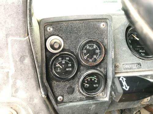 Mack DM600 Dash Panel: Gauge And Switch Panel