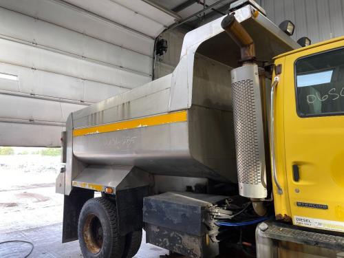 Ice Control: 10' 2" X 98" Stainless Steel Salt Spreader Bed W/Controls, Conveyer Is Rusted
