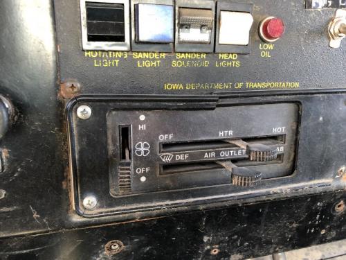 1987 International S1900 Heater & AC Temp Control