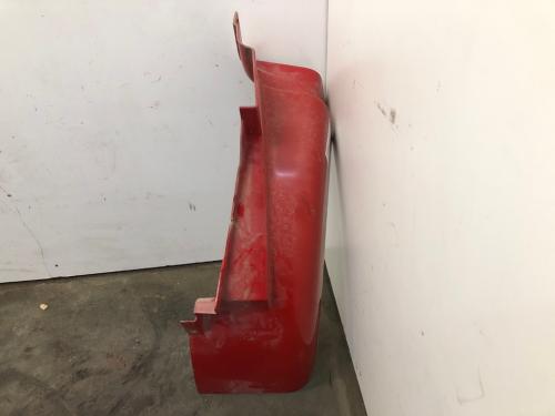 1999 Volvo VNM Right Red Extension Fiberglass Fender Extension (Hood): Does Not Include Bracket