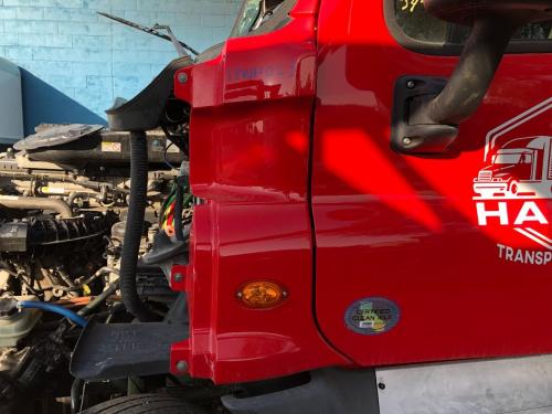 2018 Freightliner CASCADIA Red Left Cab Cowl: W/ Light