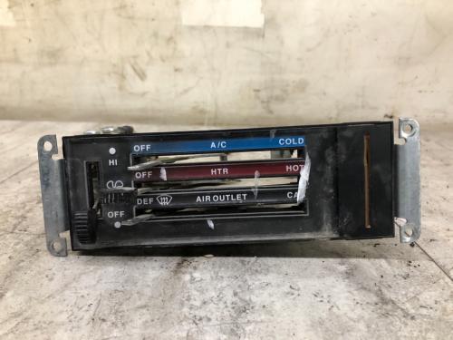1995 International 9200 Heater & AC Temp Control: 4 Slides, Does Not Include Plastic Ends Along 2 Slides
