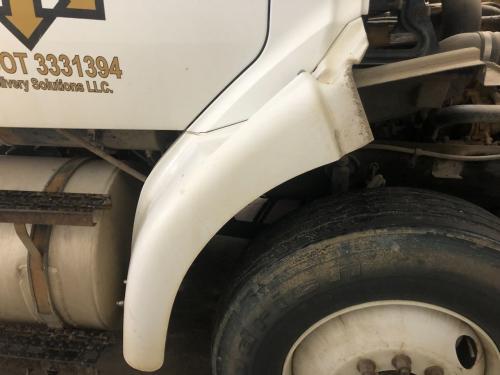 2000 Sterling A9513 Right White Extension Fiberglass Fender Extension (Hood): Does Not Include Bracket