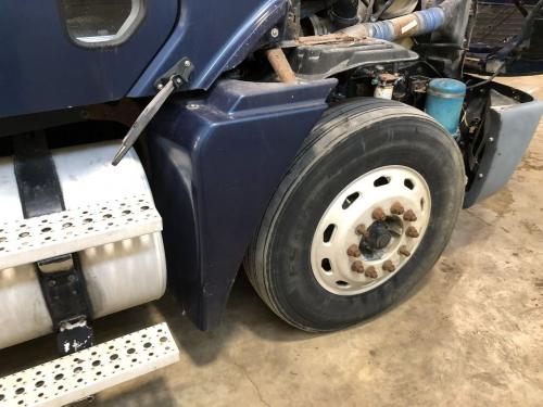 2007 Freightliner COLUMBIA 120 Right Blue Extension Fiberglass Fender Extension (Hood): Does Not Include Bracket