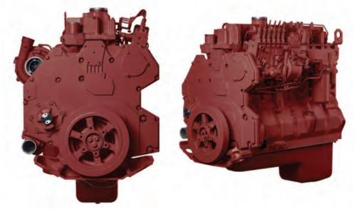 1997 International DT466P Engine Assembly