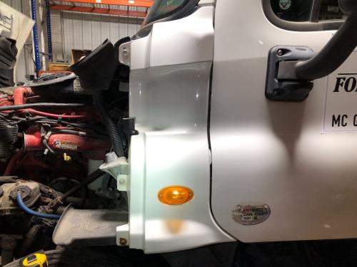 2012 Freightliner CASCADIA White Left Cab Cowl: Stress Cracking Around Mounting Bolt