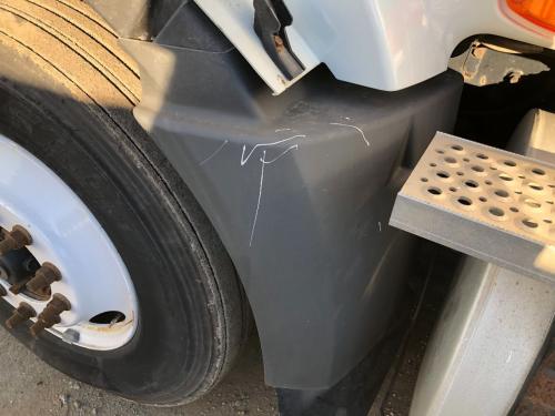 2013 International PROSTAR Left Unpainted Extension Poly Fender Extension (Hood): Does Not Include Bracket