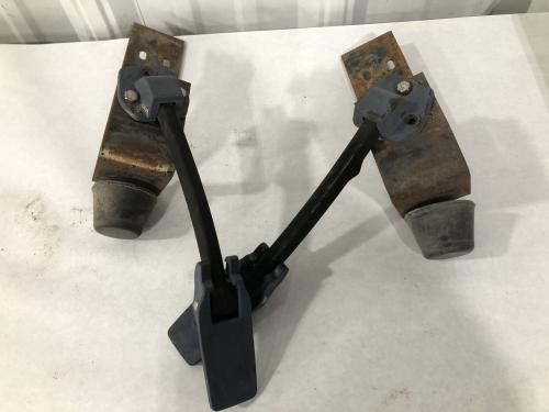1991 International 4900 Both Hood Rest: Pair Of Hood Rest And Hood Latches, Mounts To Hood