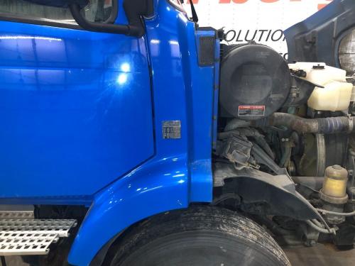2013 Volvo VNM Right Blue Extension Fiberglass Fender Extension (Hood): Does Not Include Bracket