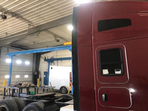 Kenworth T680 Maroon Right Upper And Lower Fairing/Cab Extender