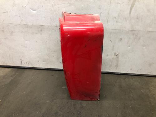 2003 Freightliner COLUMBIA 120 Left Red Extension Fiberglass Fender Extension (Hood): Does Not Include Brackets