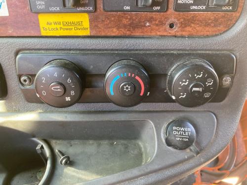 2011 Freightliner CASCADIA Heater & AC Temp Control: 3 Knobs, 3 Buttons