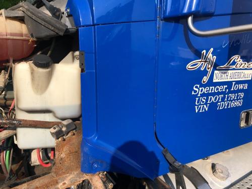 2007 Freightliner COLUMBIA 120 Blue Left Extension Cowl