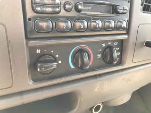 2001 Ford F650 Heater & AC Temp Control: 3 Knobs
