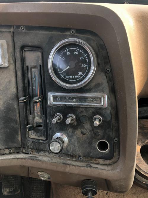 Ford LN7000 Dash Panel: Gauge And Switch Panel