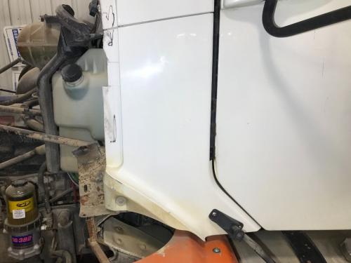 2004 Freightliner COLUMBIA 120 White Left Extension Cowl: Hood Wear