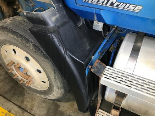 2000 Mack CH Left Black Extension Poly Fender Extension (Hood): Does Not Include Bracket
