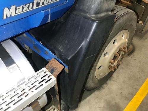 2000 Mack CH Right Black Extension Poly Fender Extension (Hood): Does Not Include Bracket