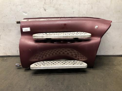 2006 Kenworth T2000 Right Maroon Chassis Fairing | Length: 50  | Wheelbase: 225