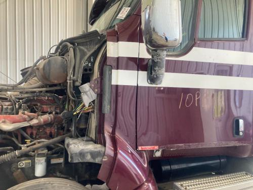 2010 Peterbilt 387 Maroon Left Extension Cowl: Some Damage On Bottom Portion Of Cowl