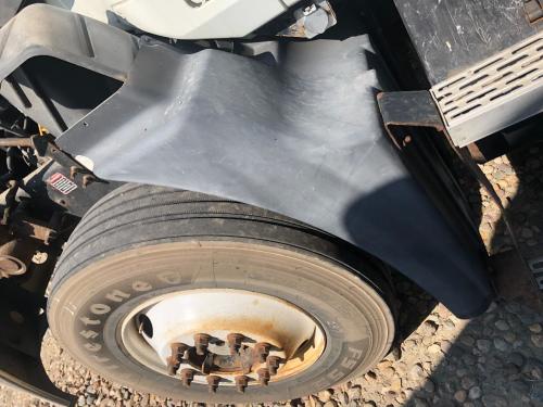 2007 Mack CXN Left Grey Extension Poly Fender Extension (Hood): Does Not Include Bracket