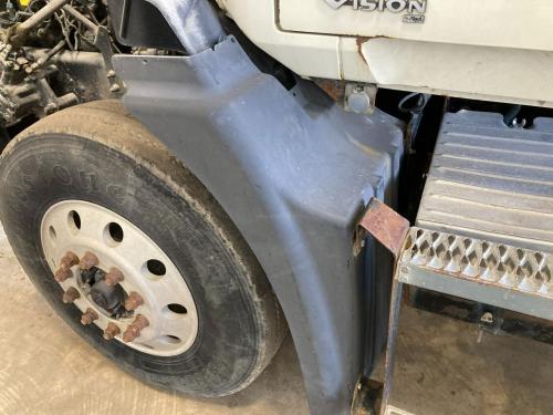 2005 Mack CXN Left Grey Extension Poly Fender Extension (Hood): Does Not Include Bracket