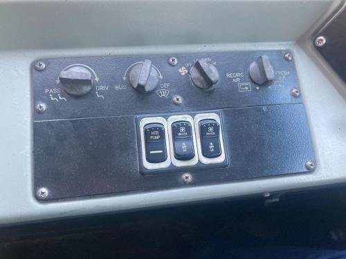 2005 Blue Bird VISION Heater & AC Temp Control: 4 Knobs, 3 Switches
