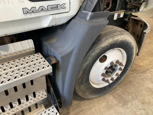 2014 Mack CXU Right Grey Extension Poly Fender Extension (Hood): Does Not Include Bracket