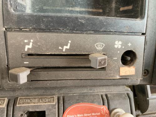 1996 Gmc C7500 Heater & AC Temp Control: 2 Slides, Missing Knob