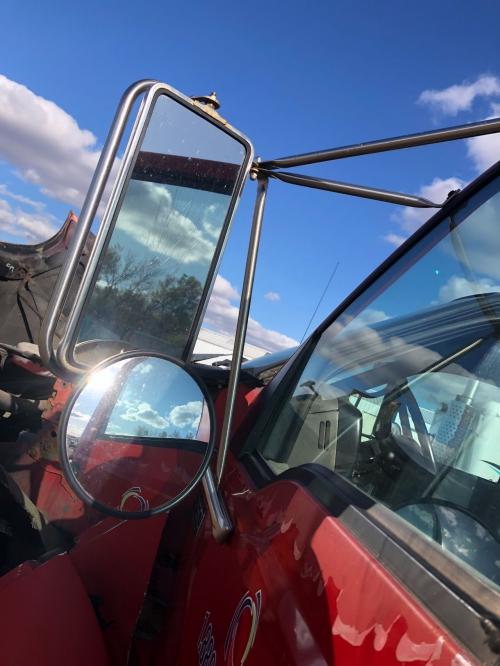 2000 Ford F750 Left Door Mirror | Material: Stainless