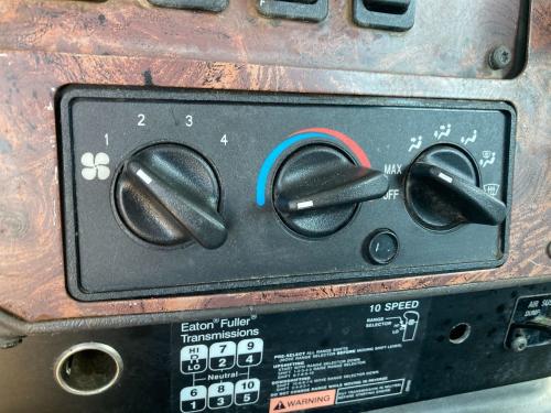 2002 International 9400 Heater & AC Temp Control: 3 Knobs, 1 Button