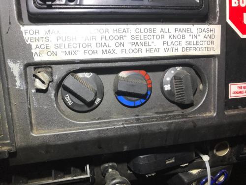 2001 International 4700 Heater & AC Temp Control: Button Missing
