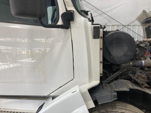 2010 Volvo VNL White Right Cab Cowl: Cracked Around Mounting Holes (Pictured)