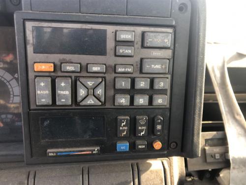 1993 Gmc TOPKICK Heater & AC Temp Control: 7 Button. Does Not Include Av Equipment