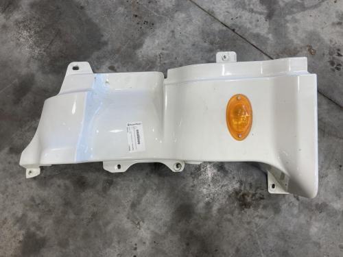 2014 Freightliner CASCADIA White Right Extension Cowl: With Marker Light