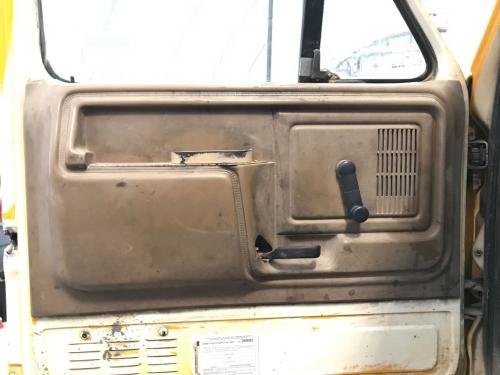 1989 Ford F800 Tan Left Door, Interior Panel