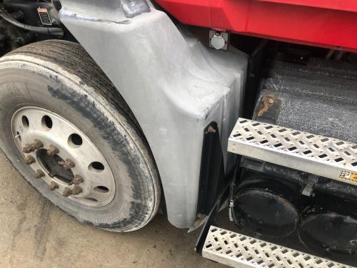 2016 Mack CXU Left Grey Extension Poly Fender Extension (Hood): Does Not Include Bracket
