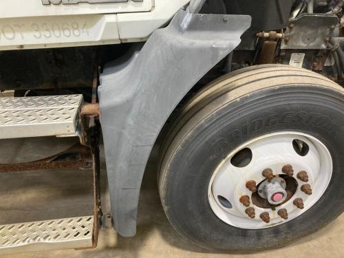 2008 Mack CXU Right Grey Extension Poly Fender Extension (Hood): Does Not Include Bracket