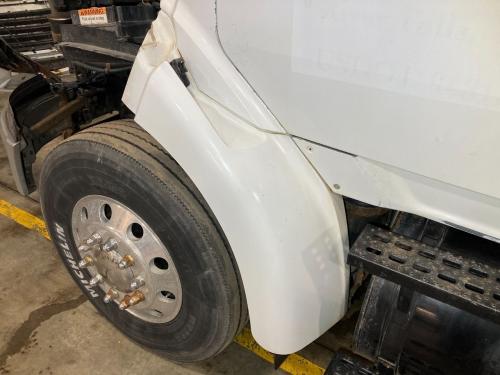 2003 Sterling A9513 Left White Extension Fiberglass Fender Extension (Hood): Does Not Include Brackets
