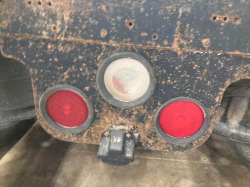 2004 Freightliner COLUMBIA 120 Tail Panel: 2 Red Lights, 1 White Light, Shows Surface Rust