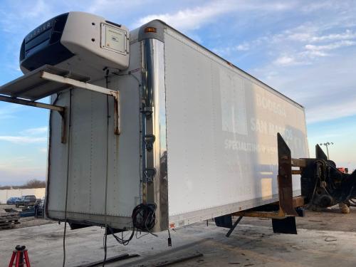 Reeferbody | Length: 24 | Width: 102" | Inside: 96w X 98h | 24' X 102" Reeferbody With An 88x88 Doorway, Thieman Liftgate Included; Couple Small Gouges Along Left Side Wall, Corrosion On Right Side Of Floor, Dented And Scraped Along Rh Front Support Behin