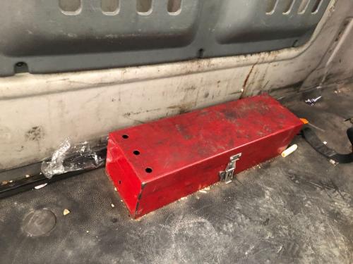 2006 Volvo VNM Small Tool Box Bolted To Cab Floor