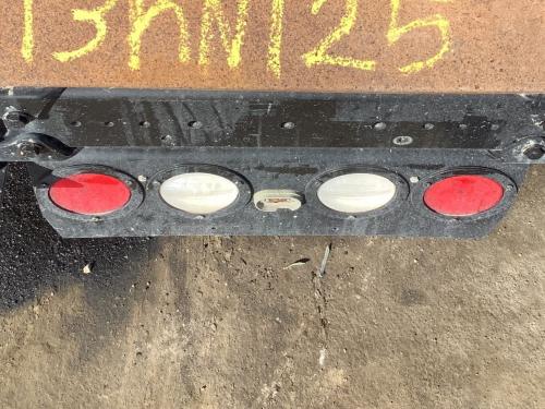 2013 Kenworth T660 Tail Panel: 2 Red Lights, 2 White Lights, License Plate Light Plastic Cracked
