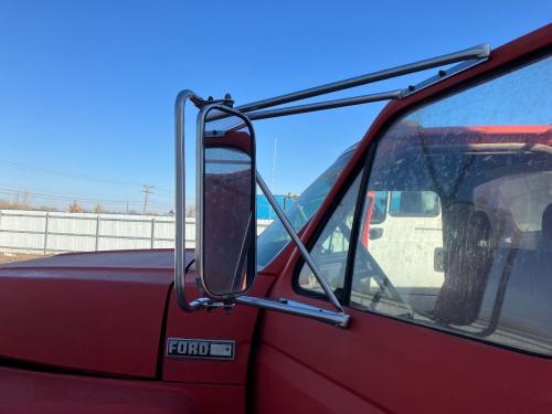 1980 Ford F700 Left Door Mirror | Material: Stainless