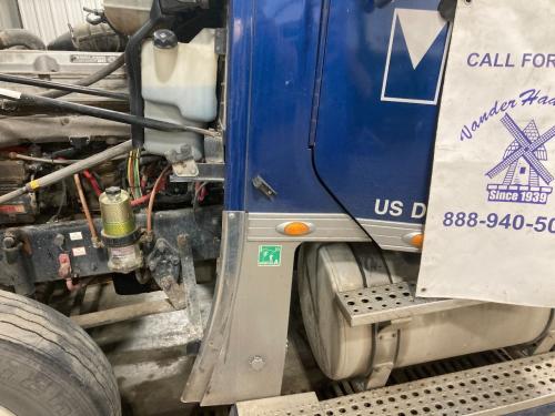 2013 Freightliner CORONADO Blue Left Cab Cowl: Cowl W/ Stainess Extension