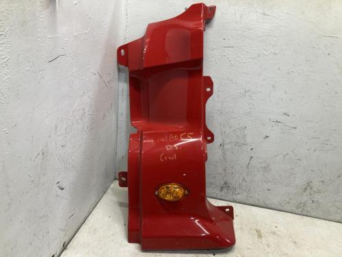 2017 Freightliner CASCADIA Red Left Cab Cowl: Has A Few Small Chips In The Paint, Bottom Corner Is Chipped Off