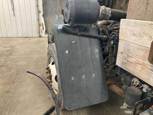 1995 Ford CF7000 Left Black Extension Poly Fender Extension (Hood): Does Not Include Bracket