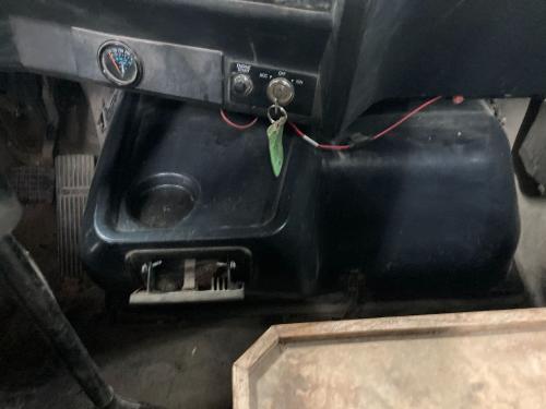 1995 Volvo WG Interior, Doghouse: Engine Doghouse Cover, Weather Stripping Is Peeling Off

