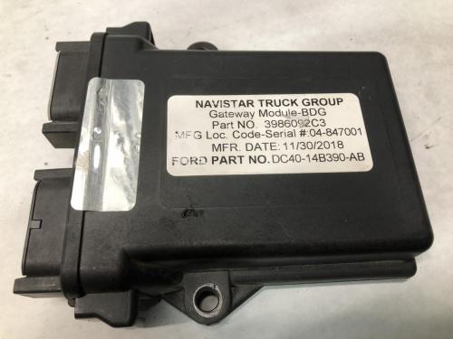 2013 Ford F650 Electrical, Misc. Parts: P/N 3986092C3